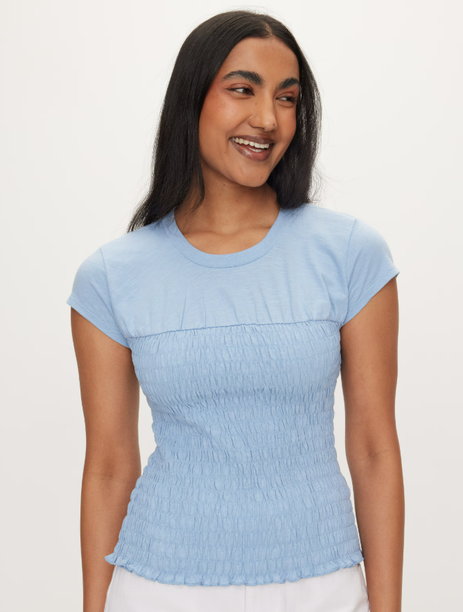 Buddima Smocked Tee